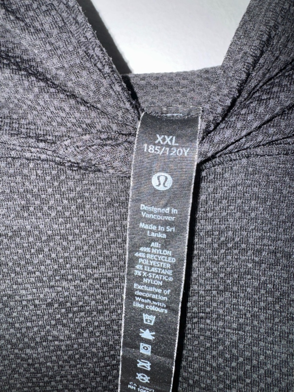 Lululemon Metal Vent Tech Pullover Hoodie  Dark Gray XXL - Picture 6 of 6